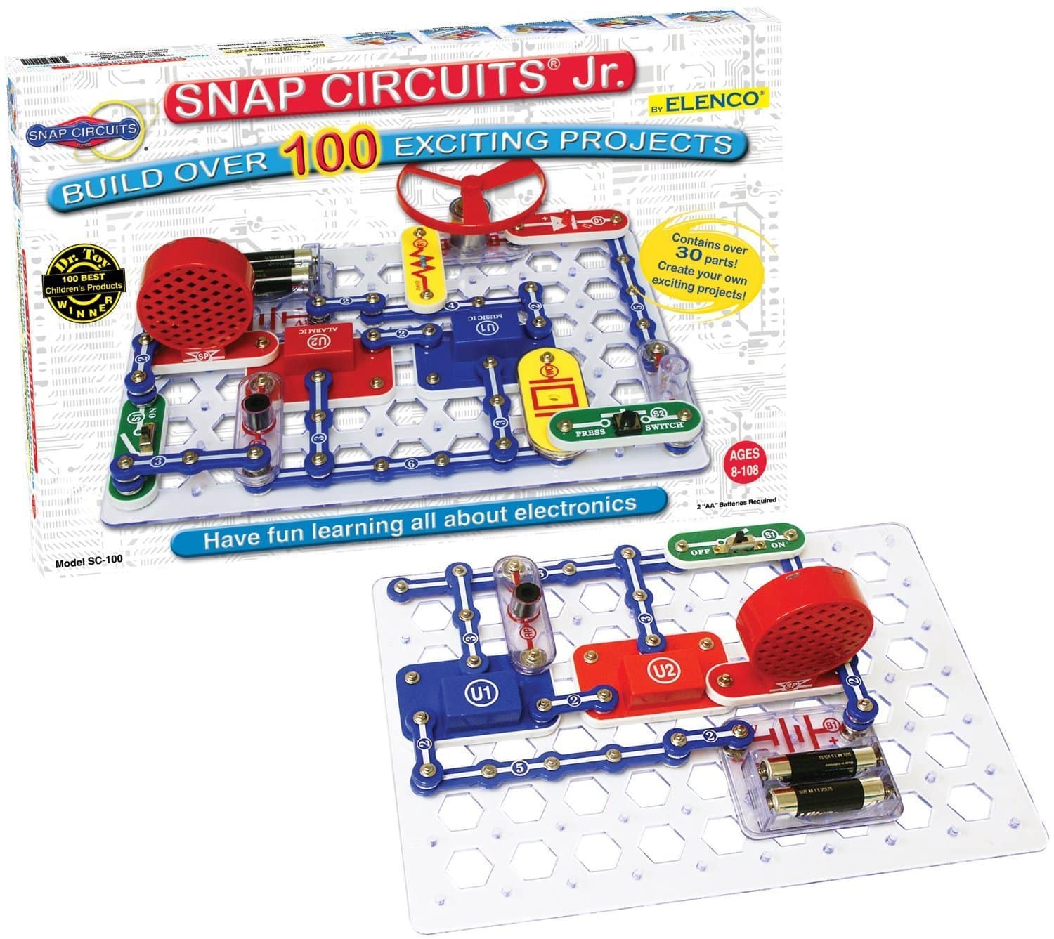 DEAL ALERT: Snap Circuits Jr. SC-100 Electronics Discovery Kit – 50% off