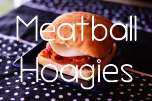 Easy Meatball Hoagies from Hip Homeschool Moms are a great slow cooker meal to whip up for your family