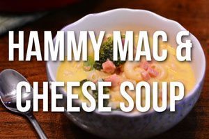 Hammy Mac & Cheese Soup from Hip Homeschool Moms