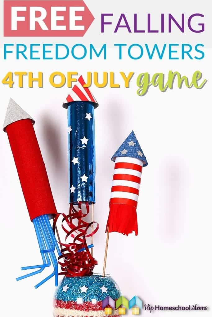 This simple 4th of July game illustrates for students that freedom is precious and can easily be toppled without faith, care, and appreciation.