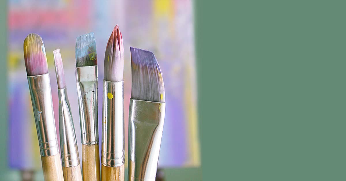 painbrushes for art projects