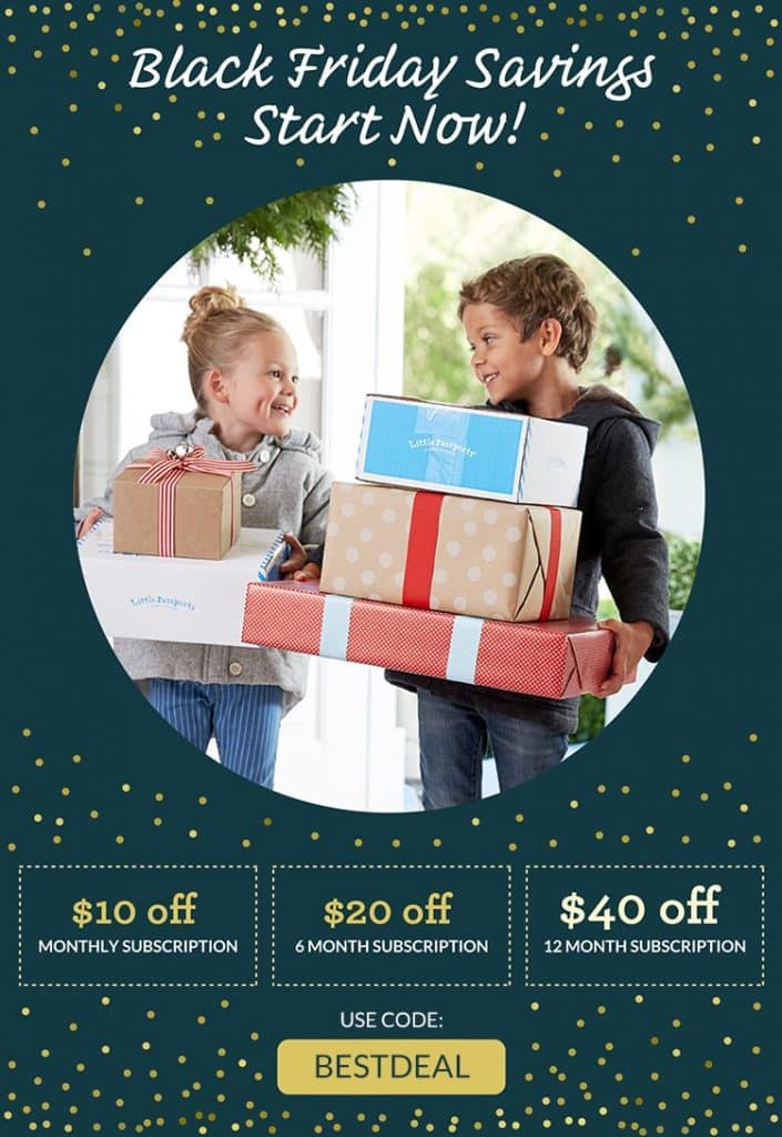 DEAL ALERT: Little Passports Cyber Monday Deal!