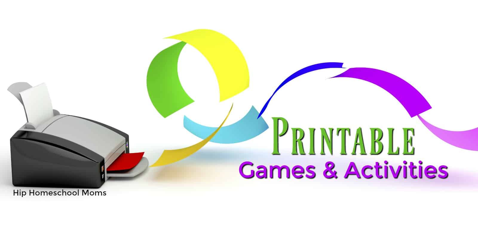 Printable Games and Activities