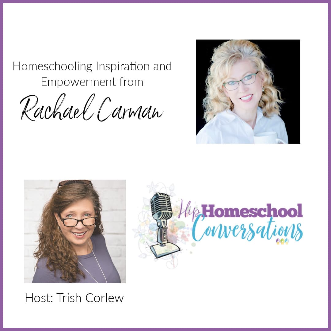 If you have ever felt inadequate to homeschool or just uninterested, join Trish as she interviews Rachael Carman. They discuss everything from butterflies to the Bible in a hilariously funny, truly sincere, and positively encouraging podcast to give Homeschooling Inspiration and Empowerment.