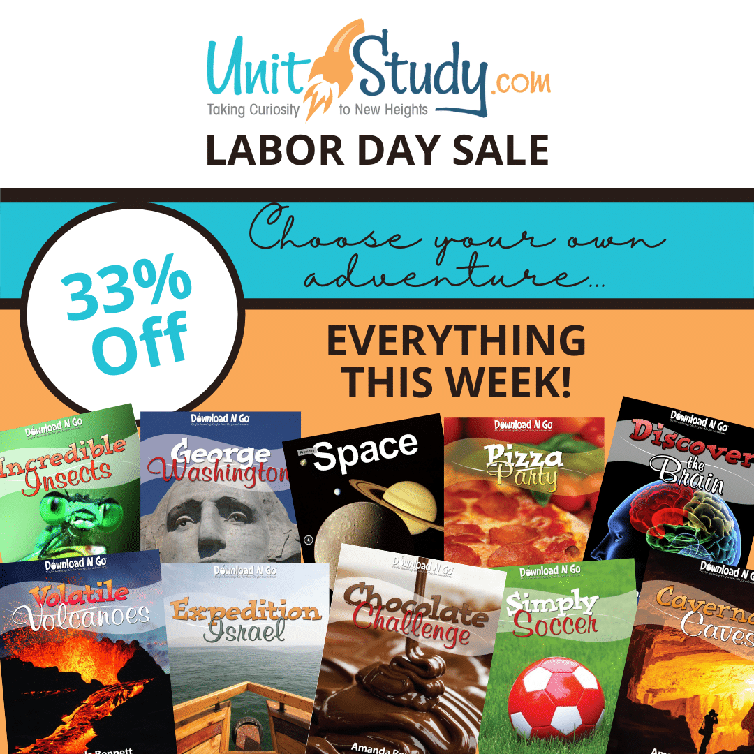 DEAL ALERT: 33% off Unit Studies by Amanda Bennett Sale!