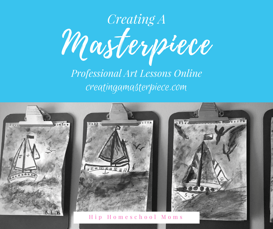 Creating a Masterpiece is a great homeschool art curriculum!